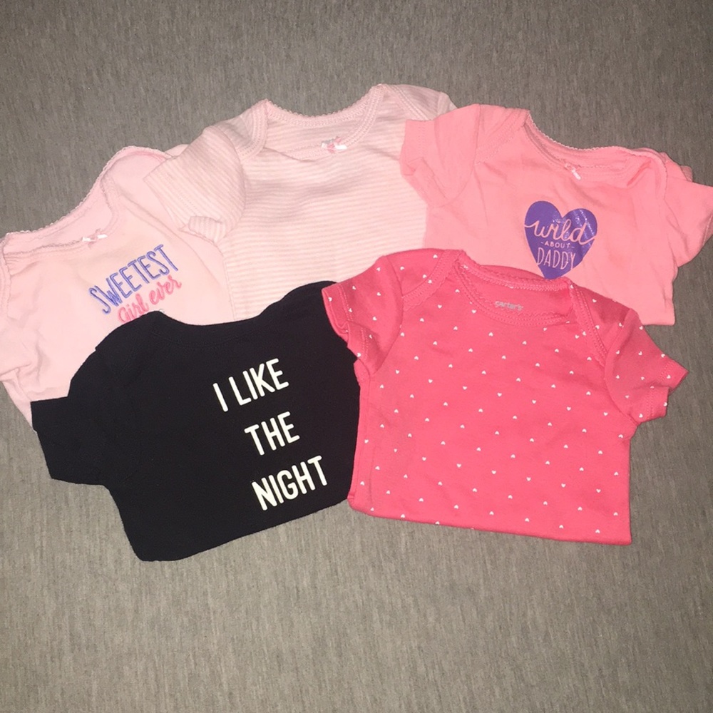 5/$25 Carters onesies